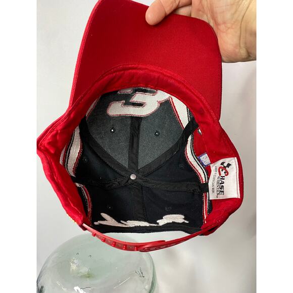 Dale Earnhardt Flame Snapback Hat Chase Authentic NASCAR RCR 90s - Picture 4 of 8